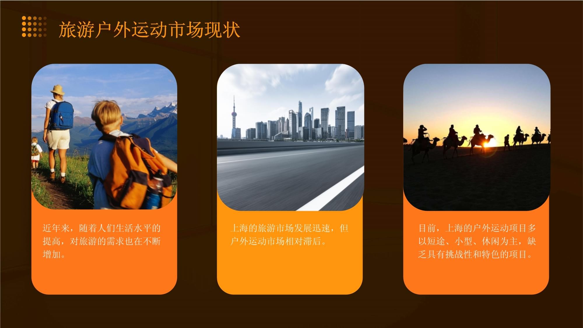 上海旅游户外运动项目开发策划书